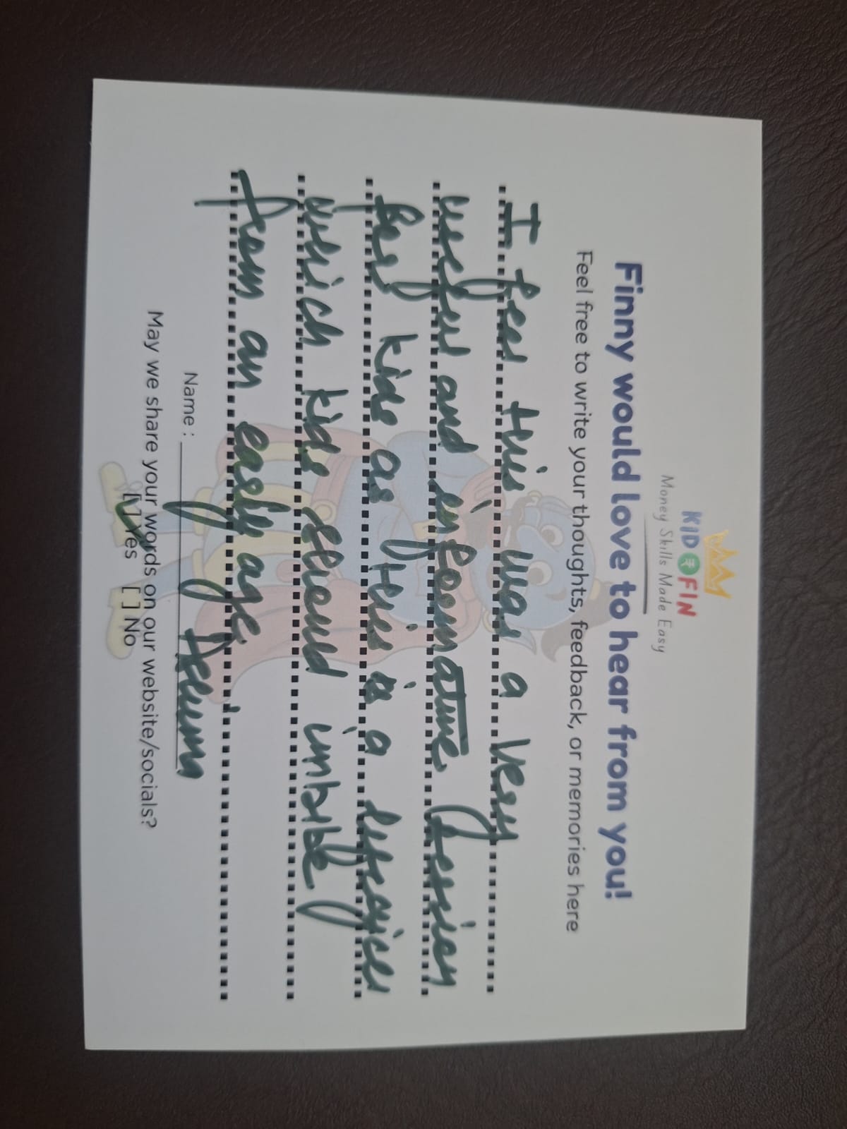Ashima - Testimonial