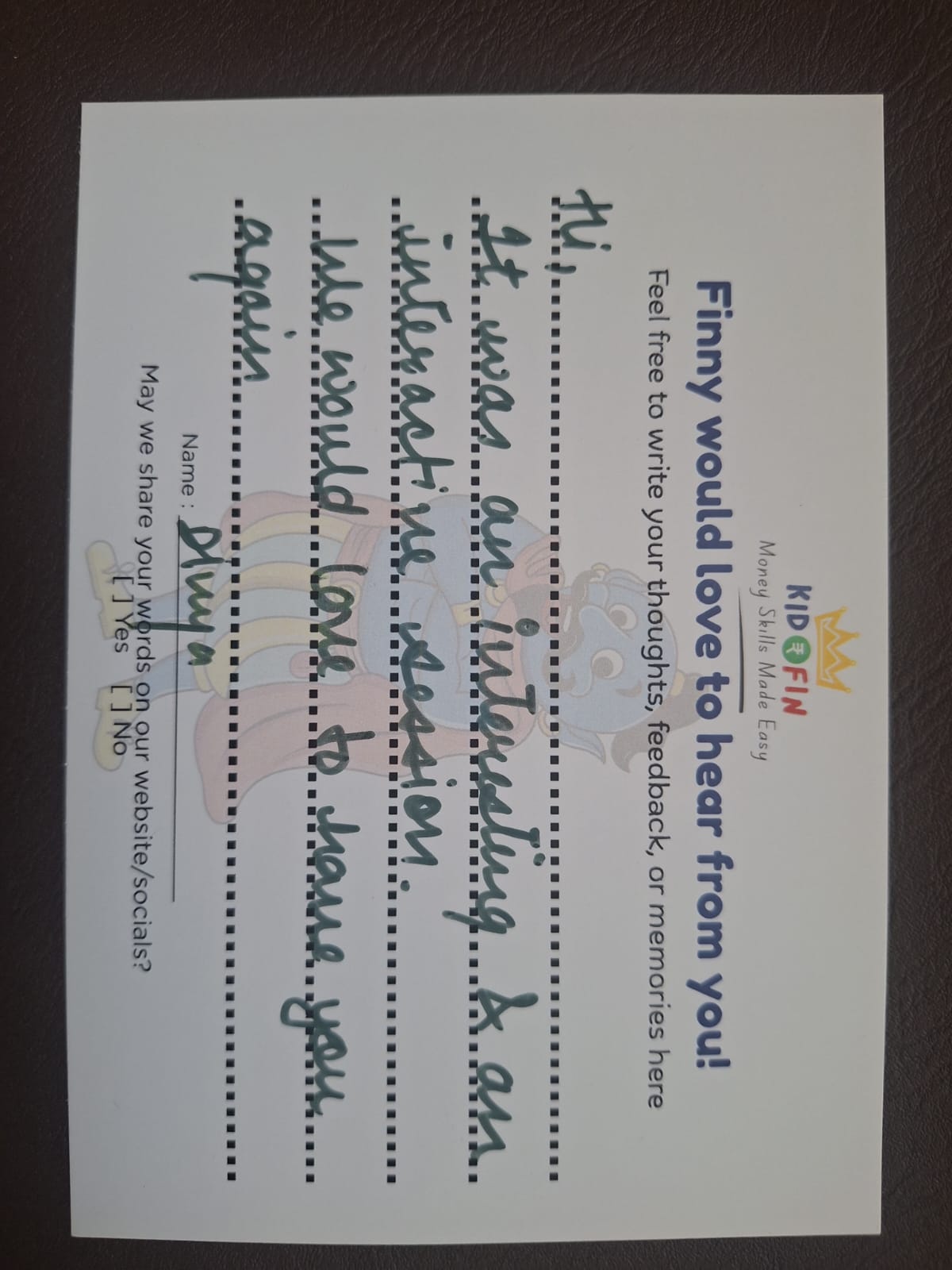 Divya - Testimonial